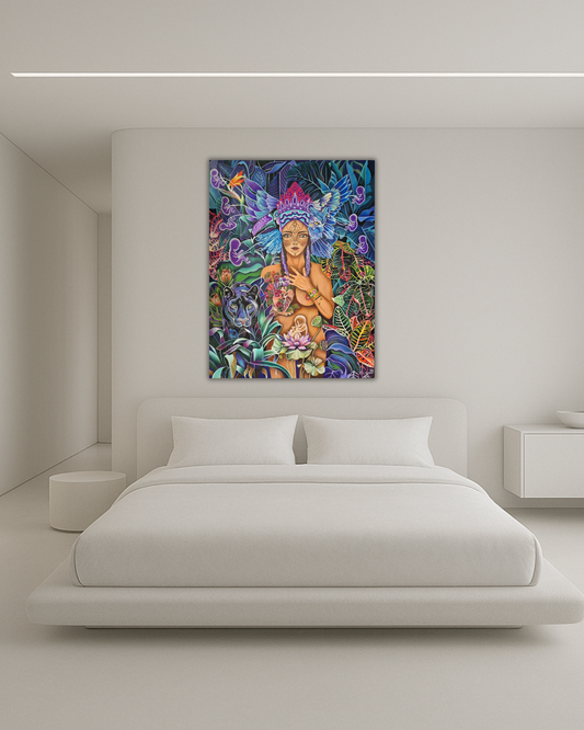 Umělecký obraz Síla bohyně