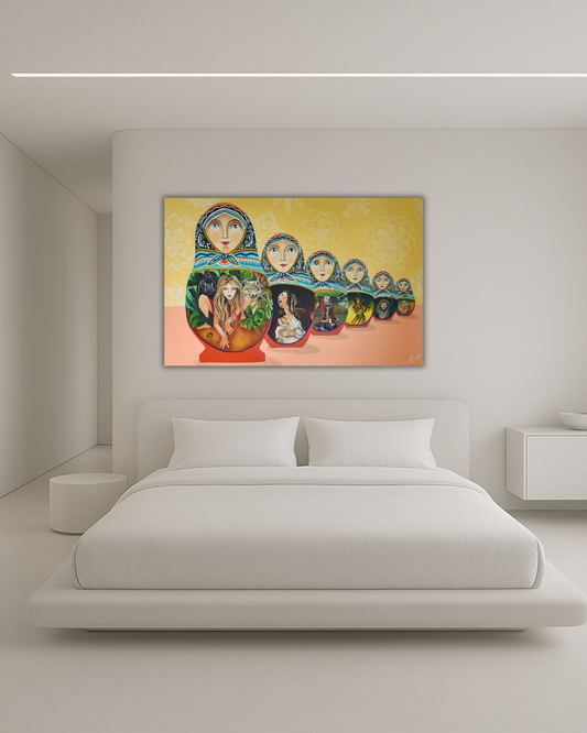 Umělecký obraz Životy v nás