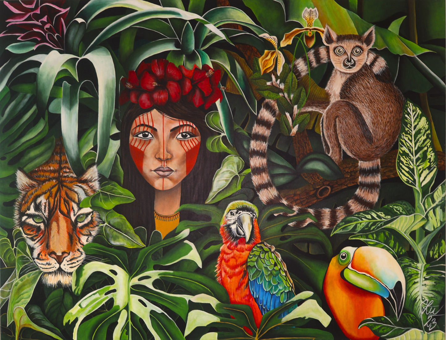 Umělecký obraz Celestial Muse