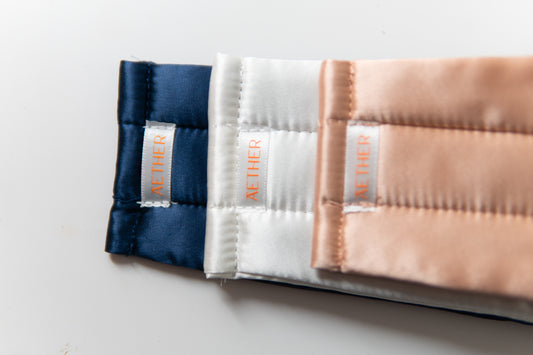 🌙 AETHER SLEEP & TRAVEL MASK – Meditační maska nové éry